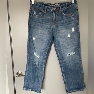 Like New American Eagle Outfitters Cropped Jeans